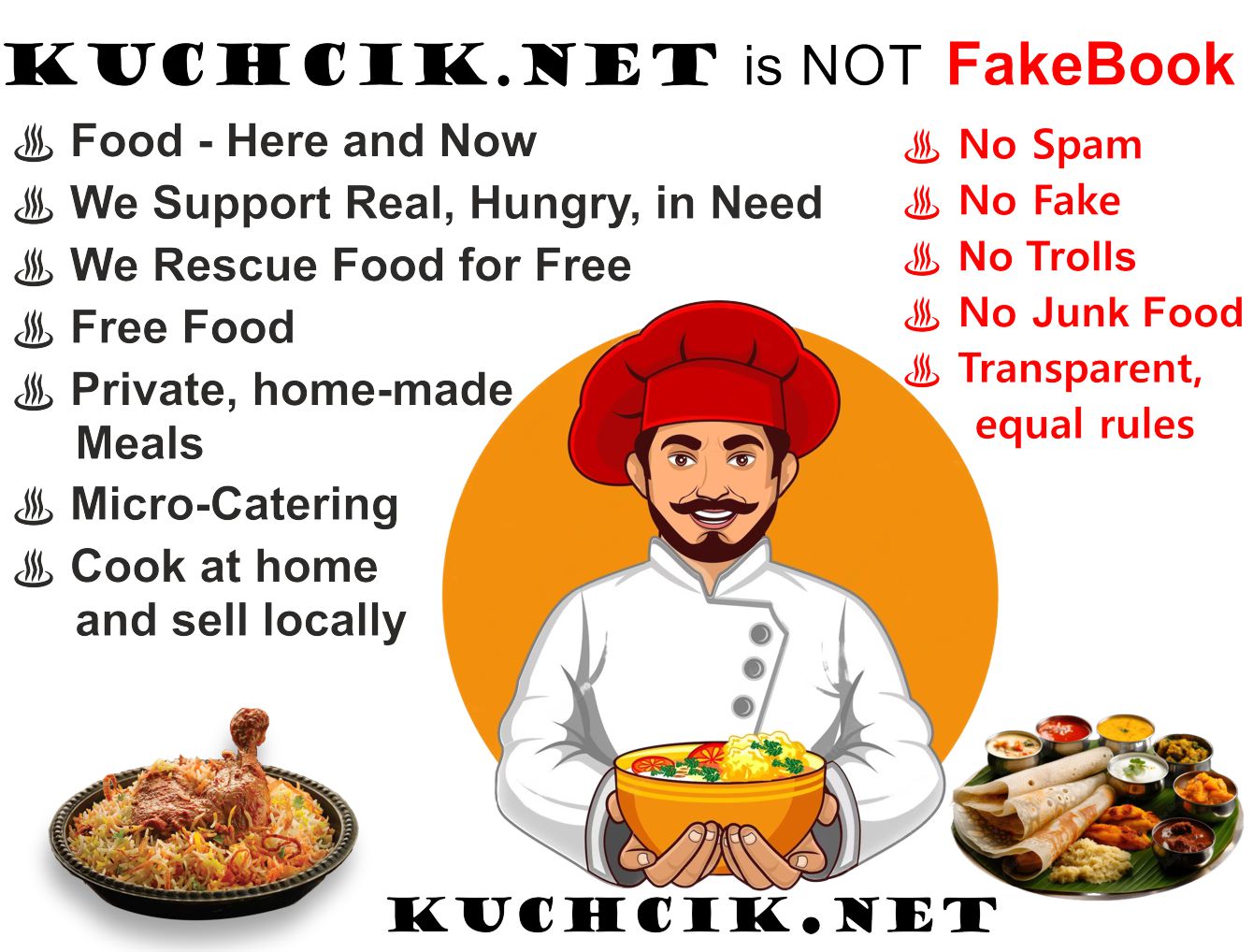 Kuchcik.NET - We Are Saving Food, Help Hungry and in Need, Support Home Budget - Here & Now